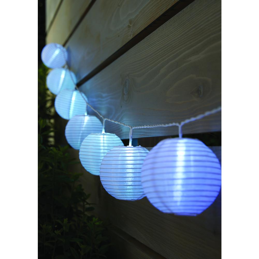 outdoor paper lantern lights