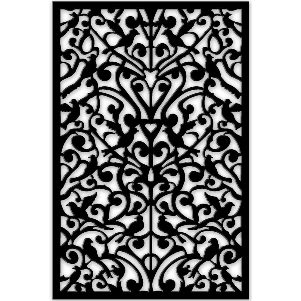Acurio Latticeworks 1 4 In X 32 Ft Black Ginger Dove Vinyl Acurio Latticeworks 1 4 In X 32 Ft Black