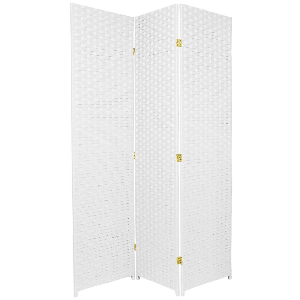 7 ft. White 8Panel Room Divider84WPWHT8P The Home Depot