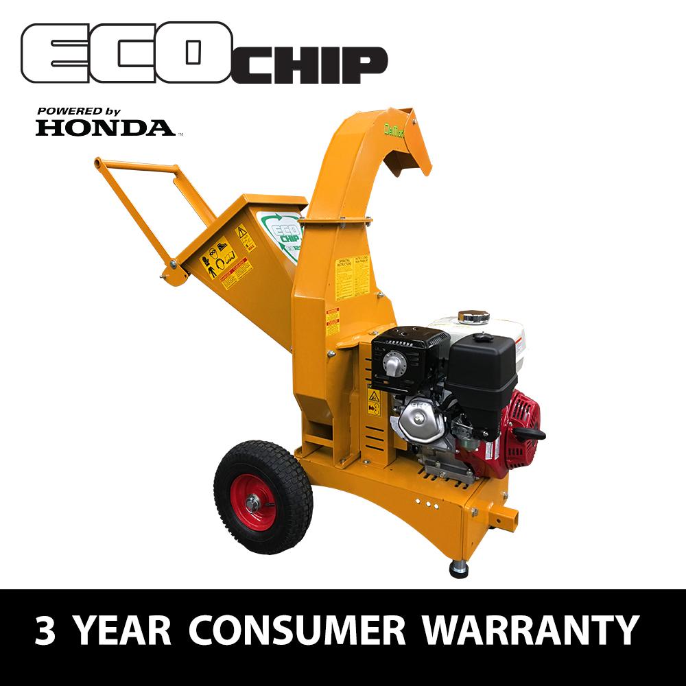EcoChip 3.7 in. 389cc Gas Powered CommercialDuty Chipper Shredder