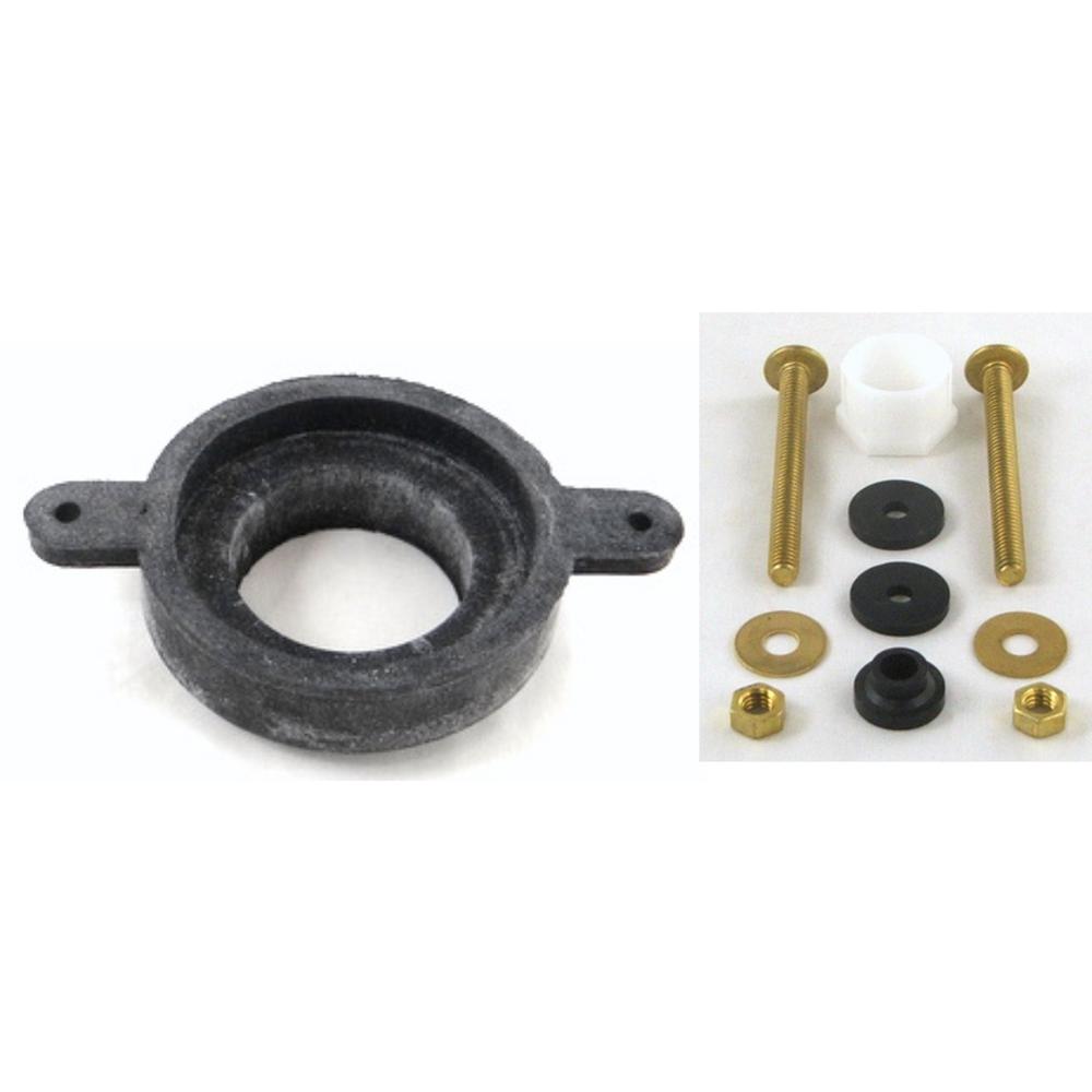 Toilet Tank Repair Kit with Gasket and Bolts