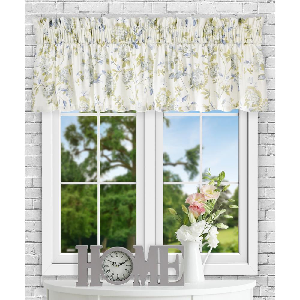 Ellis Curtain Abigail 15 In L Polyester Cotton Tailored Valance