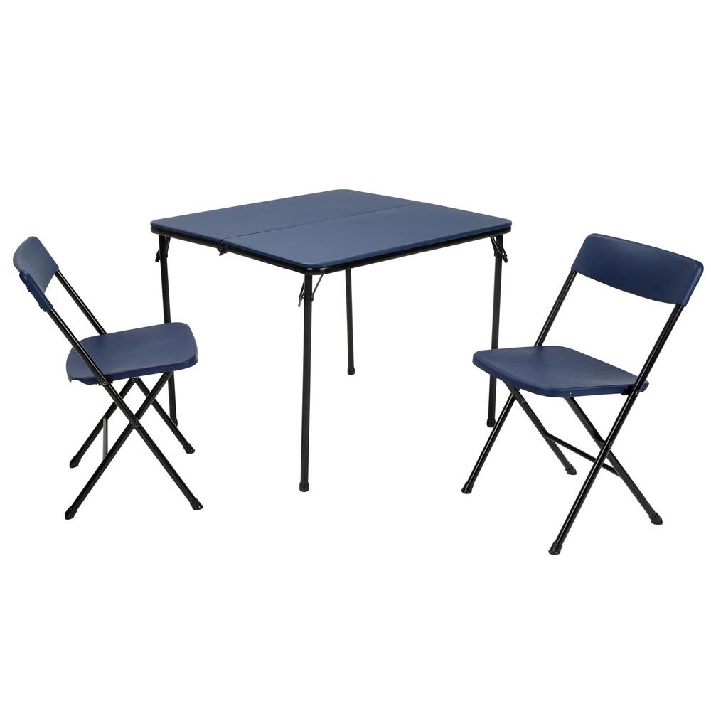 card table and chairs