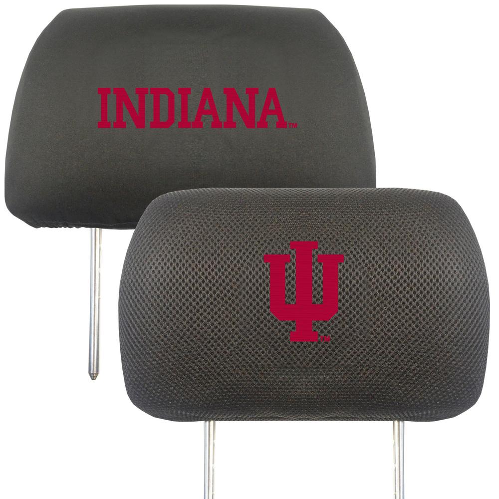 Fanmats Ncaa Indiana University Embroidered Head Rest Covers 2 Pack Ncaa Indiana University Embroidered Head Rest Covers 2 Pack