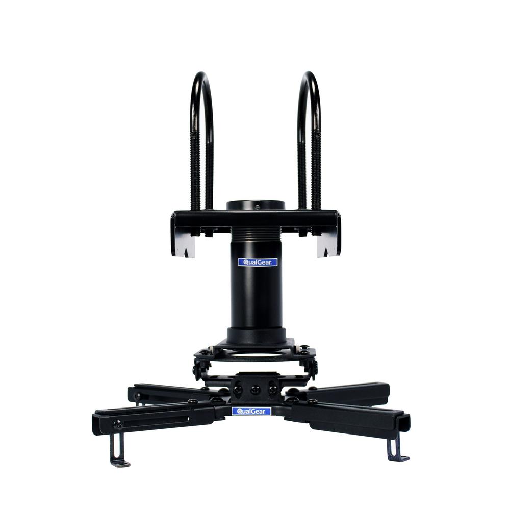 Qualgear Pro Av Projector Mount Kit With A Truss Ceiling Adapter