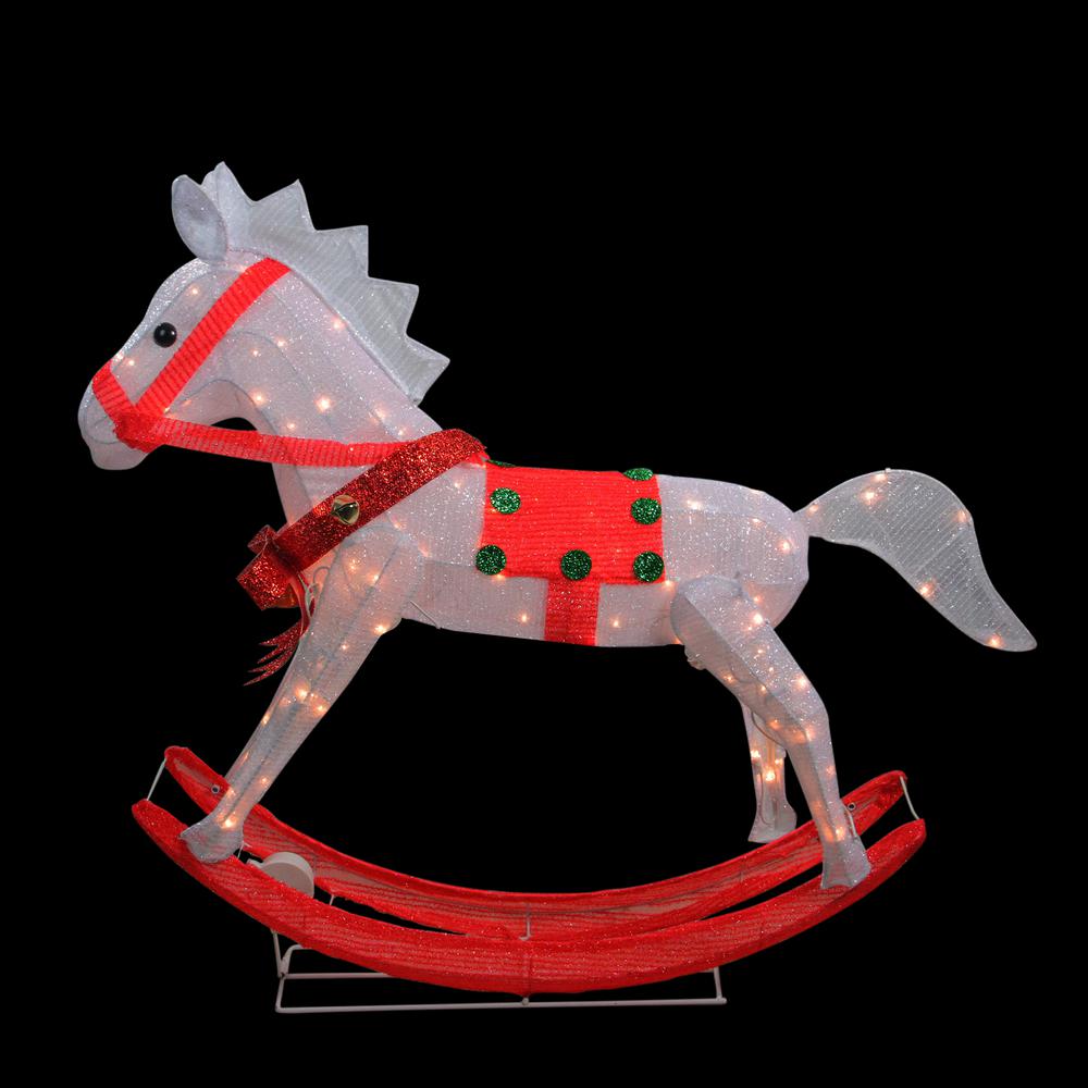 Christmas Rocking Horse Decoration 