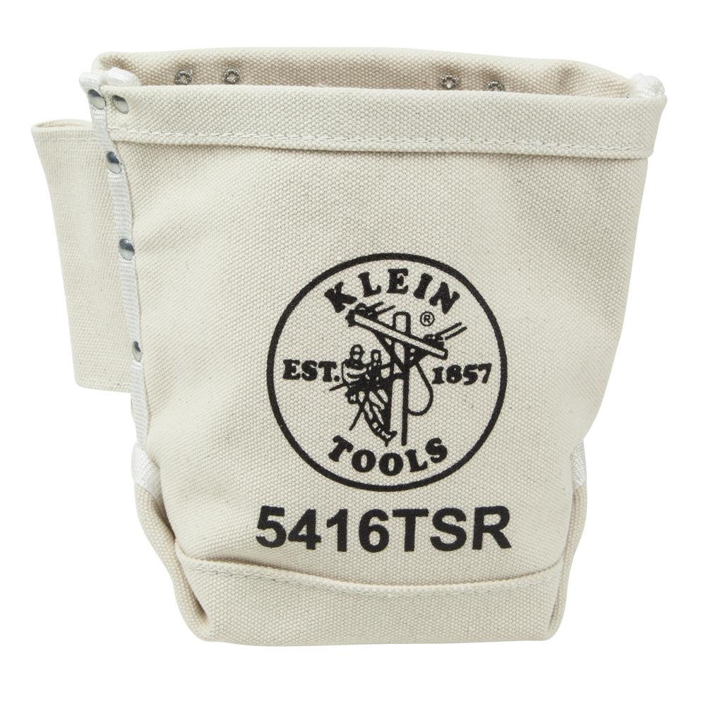 Klein Tools 9 In Canvas Bull Pin And Bolt Tool Bag With Drain Klein Tools 9 In Canvas Bull Pin And