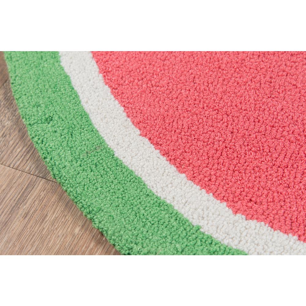 Novogratz Cucina Watermelon 1 Ft 6 In X 3 Ft Half Circle Kitchen Mat Cucincna 3red1630 The Home Depot