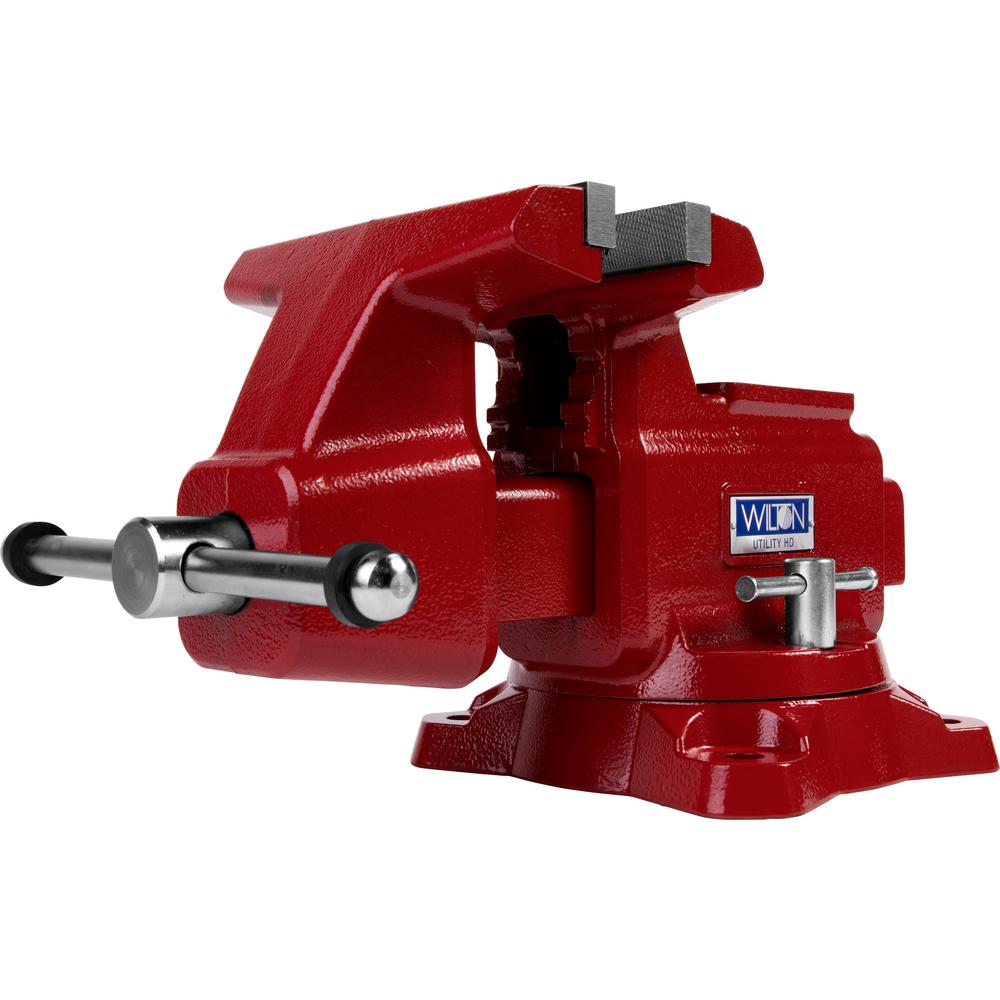 WILTONWilton Utility HD Bench Vise, 8 in. Jaw Width, 81/2 in. Jaw