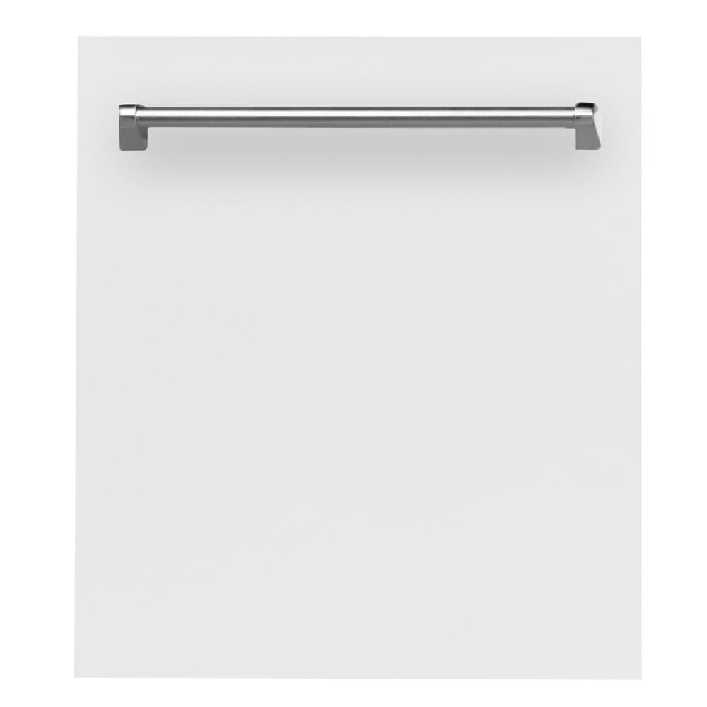 ZLINE Kitchen and Bath 24 in. Top Control Dishwasher in White Matte