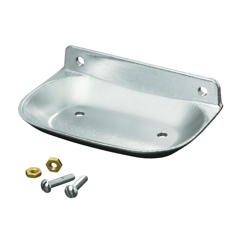 chrome soap dish wall mount