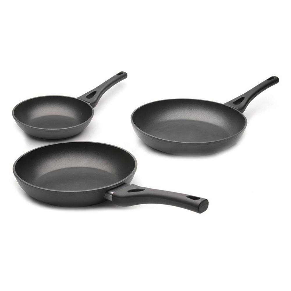 BergHOFF Straight 3-Piece Aluminum Frying Pan Set with Non-Stick Coating by BergHOFF