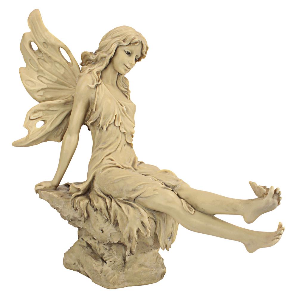 design toscano the secret garden gazing fairy statue