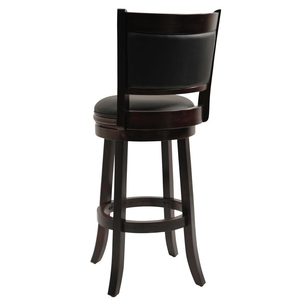 Boraam Augusta 29 In Cappuccino Swivel Cushioned Bar Stool 48829 Boraam Augusta 29 In Cappuccino Swivel Cushioned Bar Stool 48829 The Home Depot