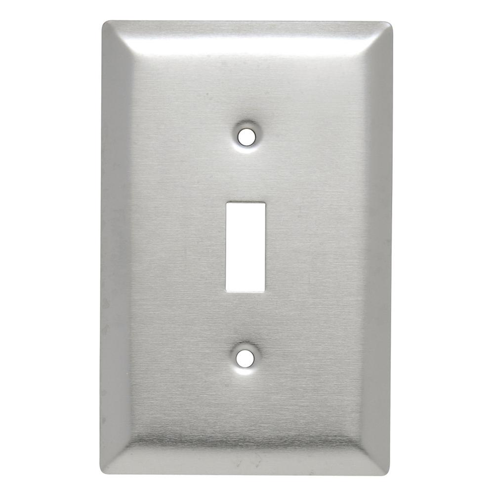 Legrand Pass & Seymour 302/304 S/S 2 Gang 2 Toggle Jumbo Wall Plate ...