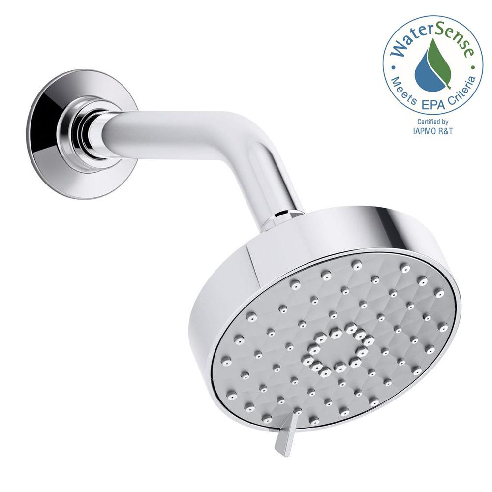 KOHLER Forte 1Spray Single Function 51/2 in. Showerhead in Polished