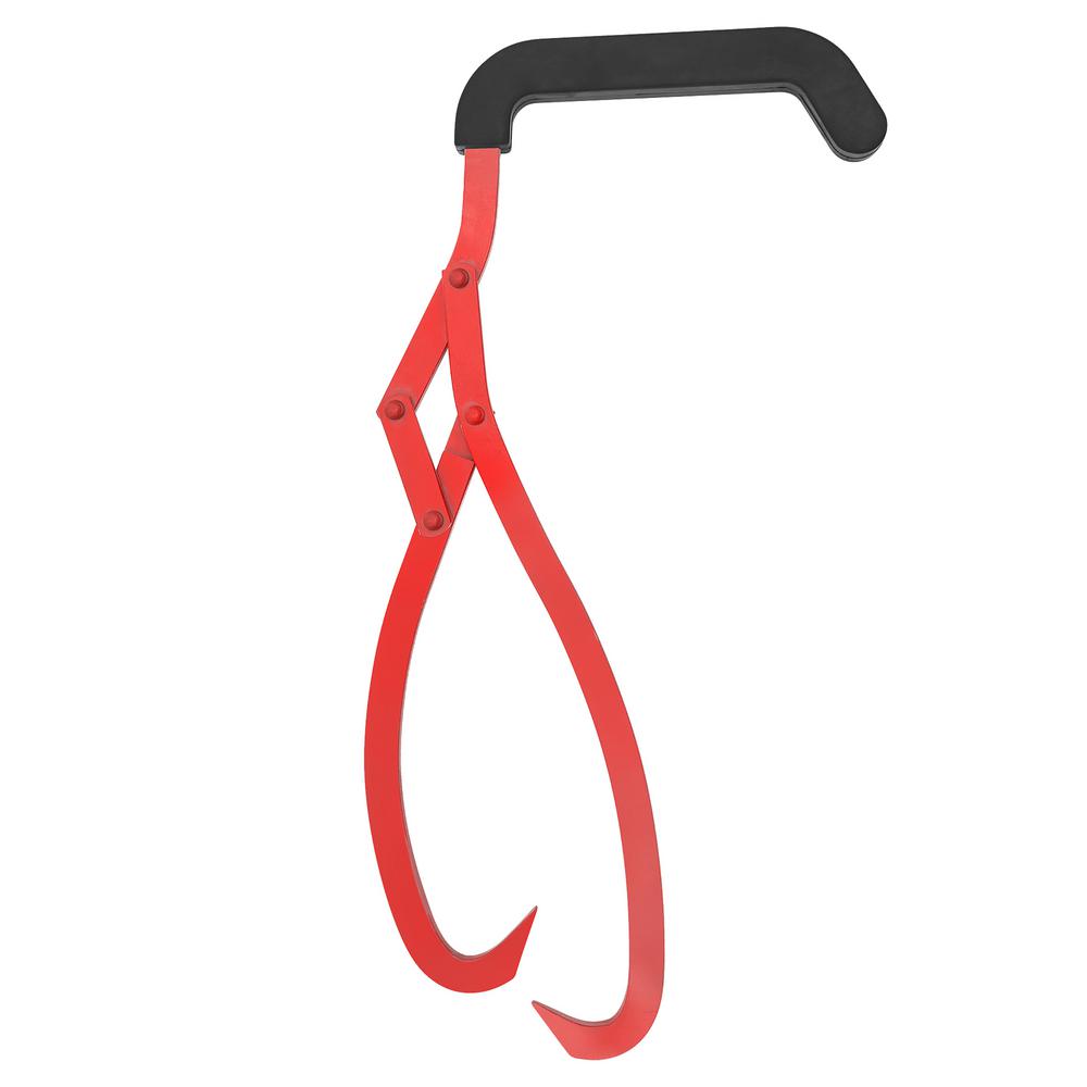 Earth Worth 28.5 in. Lifting Hook Log TongsHWD630025 The Home Depot