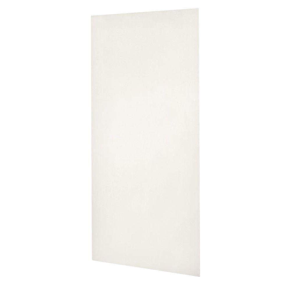 Swan 48 in. x 96 in. 1piece Easy Up Adhesive Shower Wall Panel in