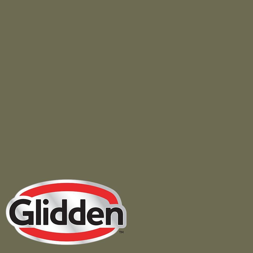 Glidden Essentials 1 Gal Hdpg26 Olive Green Flat Exterior Paint Hdpg26 Olive Green Flat Exterior Paint