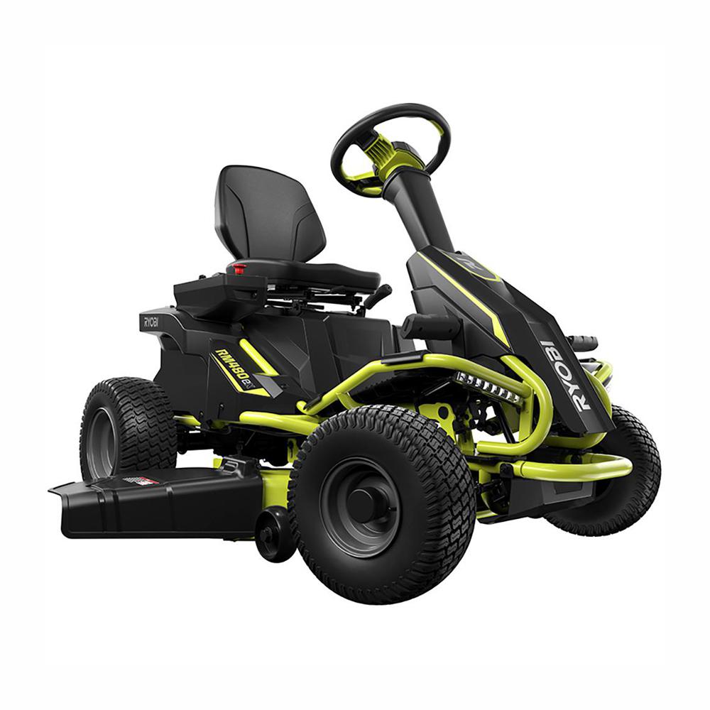 38 in. 100 Ah Battery Electric Rear Engine Riding Lawn Mower