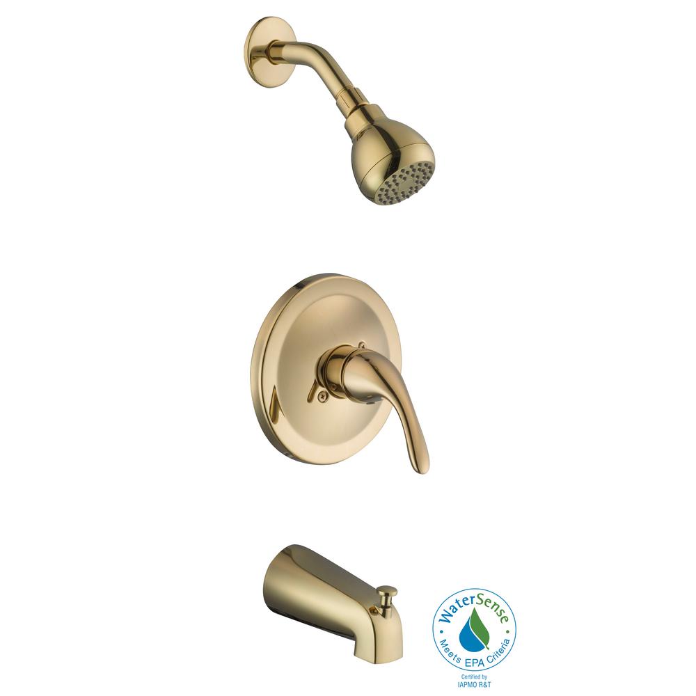 Delta Porter SingleHandle 3Spray Tub and Shower Faucet in Oil Rubbed