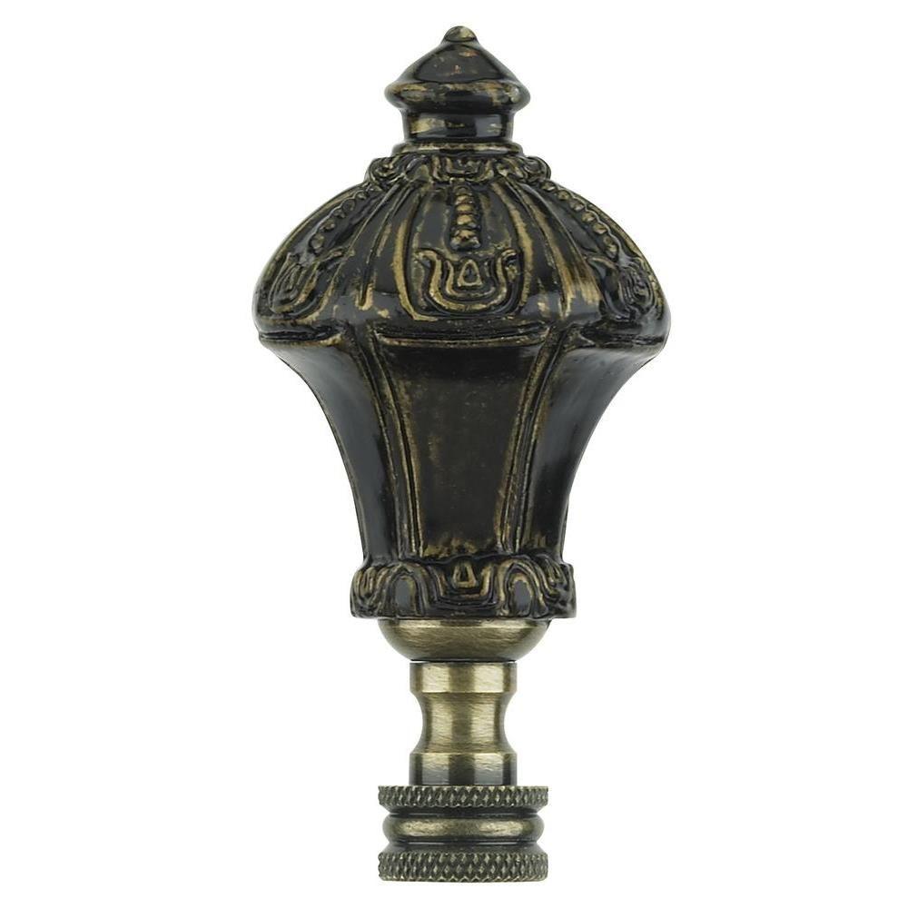 Westinghouse 27/8 in. Ornate Aged Iron Lantern Finial7068100 The