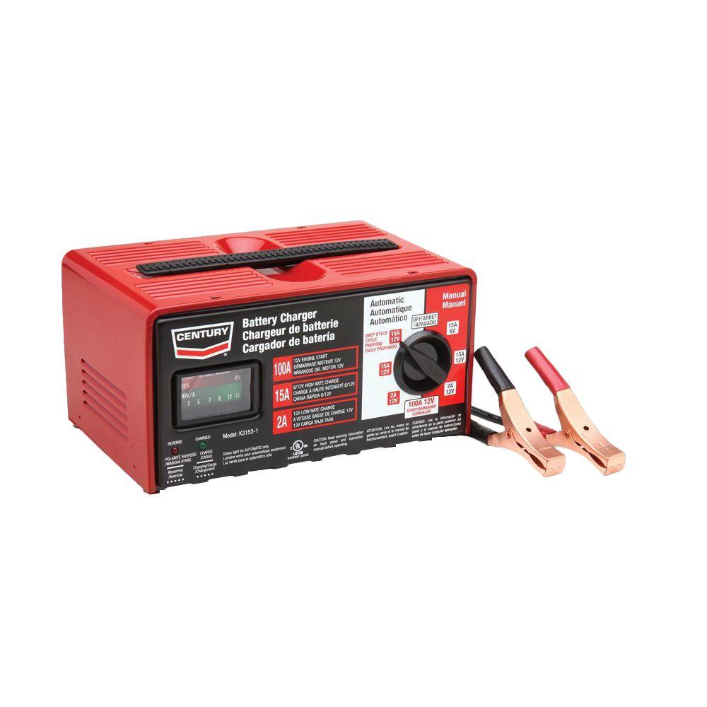 Century 12Volt 100 Amp Battery ChargerK31531 The Home Depot