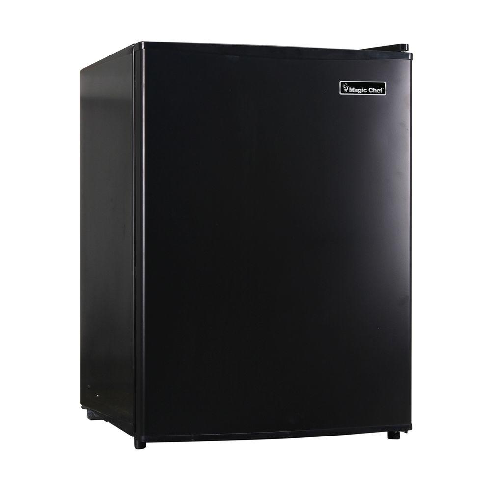 Magic Chef 2 4 Cu Ft Mini Fridge In Black Mcar240b2 The Home Depot