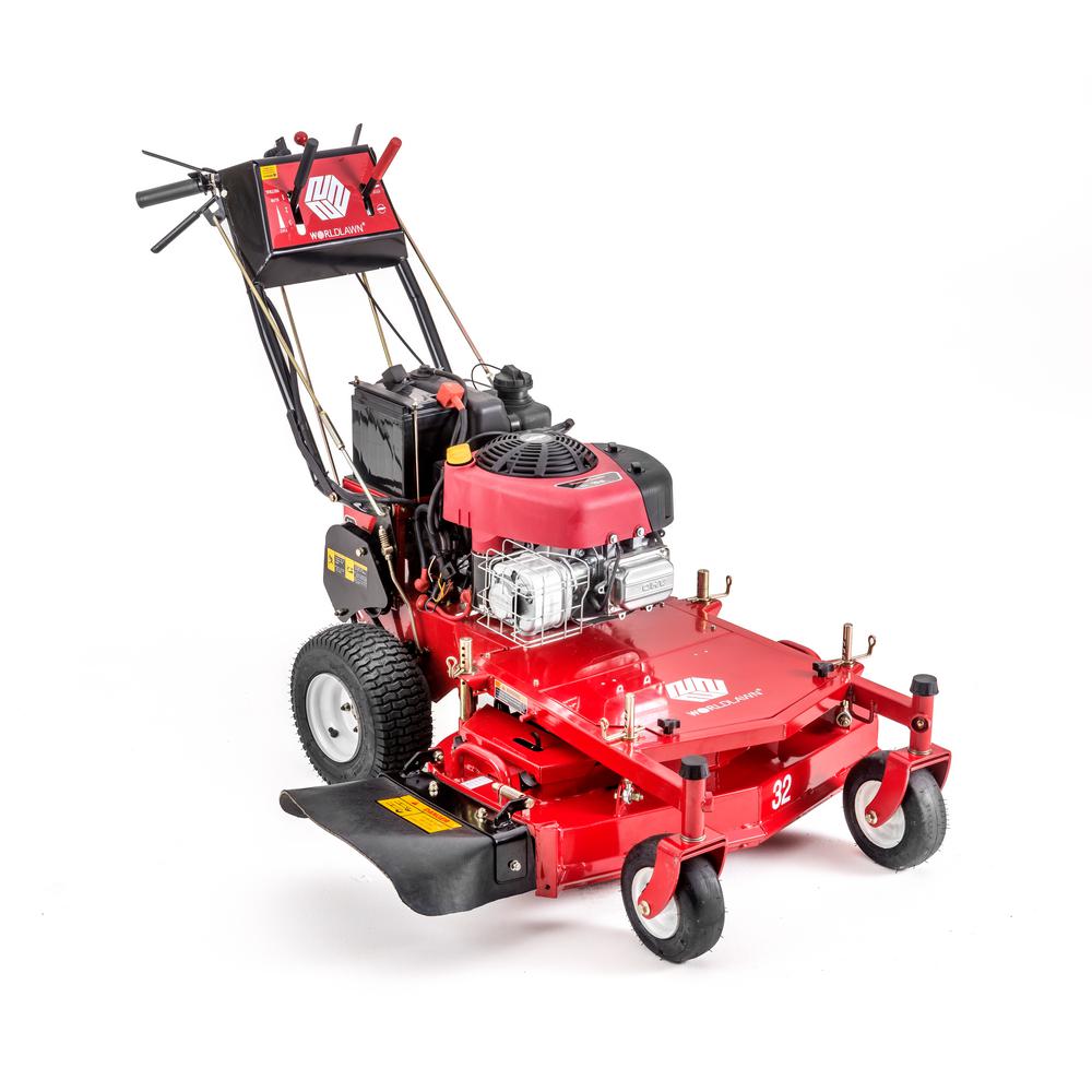 Worldlawn 32 In Briggs Stratton Electric Start W Recoil Backup Worldlawn 32 In Briggs Stratton Electric Start W Recoil Backup Gas Self Propelled