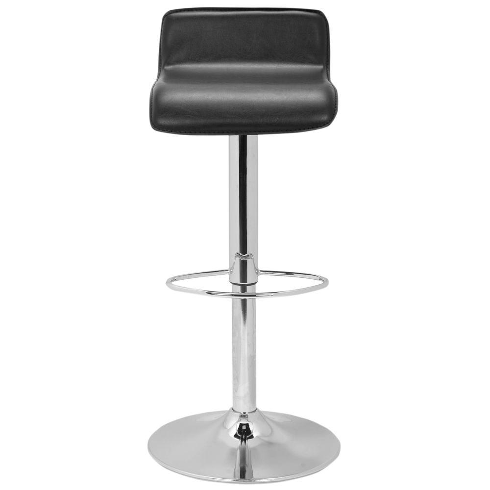 Black And Chrome Bar Stools Images