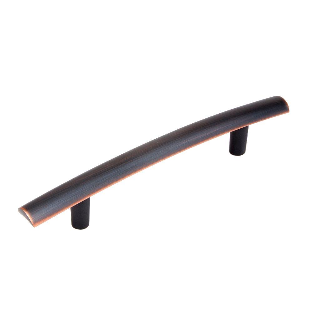 Liberty Arched 33/4 in. (96mm) Bronze with Copper Highlights Drawer