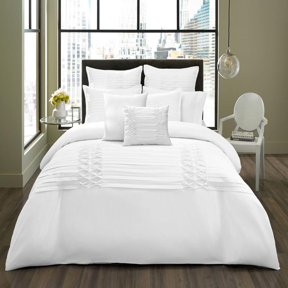 City Scene Aria Aria Duvet Cover Set Twin Pastel Grey