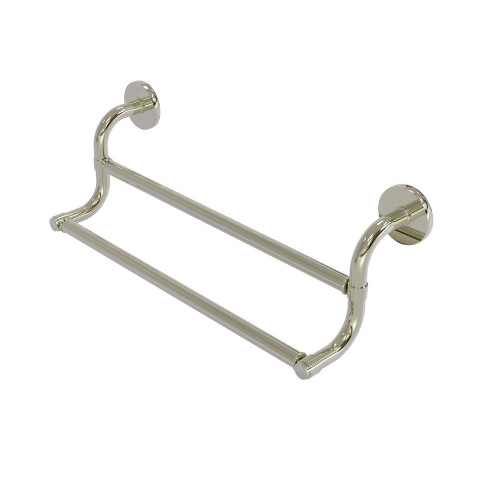 Allied Brass PR-41-36-HK-SN Prestige Regal Collection 36 Inch Towel Bar with Integrated Hooks 36 Satin Nickel