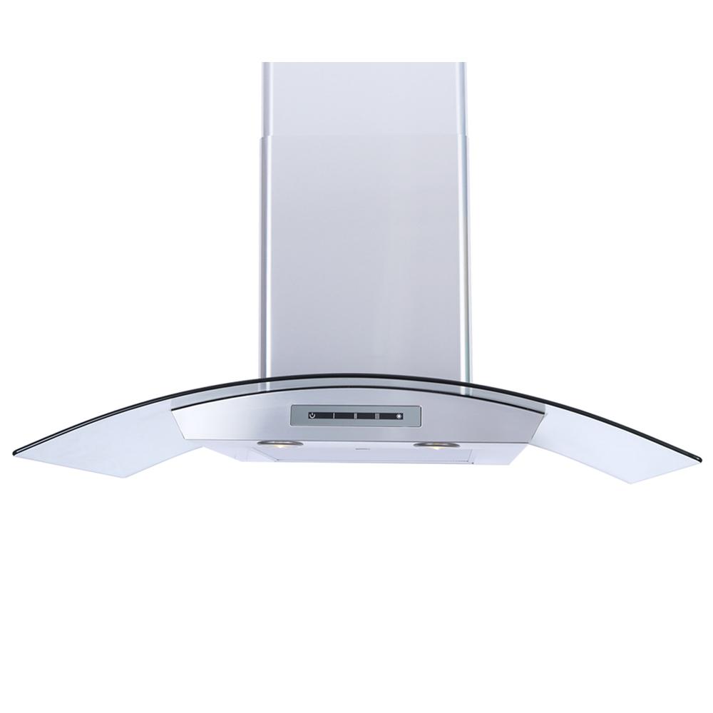 Windster 30 In Wall Mount Range Hood Stainless Steel With Tempered Gl Canopy Windster 30 In Wall Mount Range Hood Stainless Steel With Tempered Gl Canopy