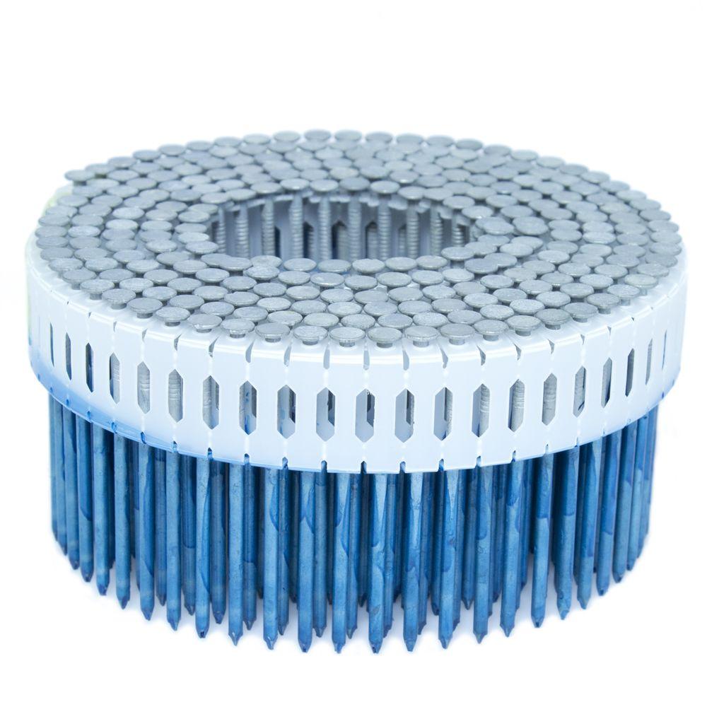 FASCO 2.25 in. x 0.092 in. 0Degree Smooth Hot Dip Plastic Sheet Coil