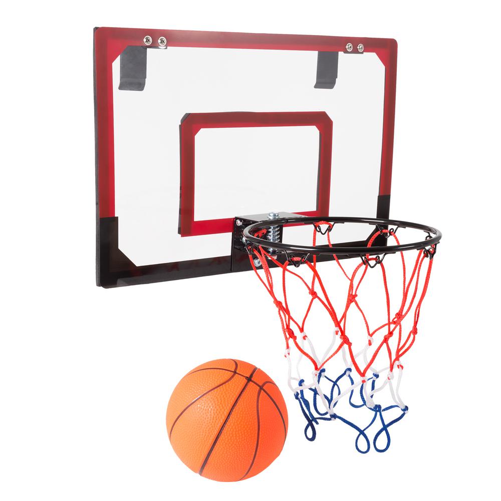 Mini Basketball Hoop with Ball and Breakaway Spring Rim