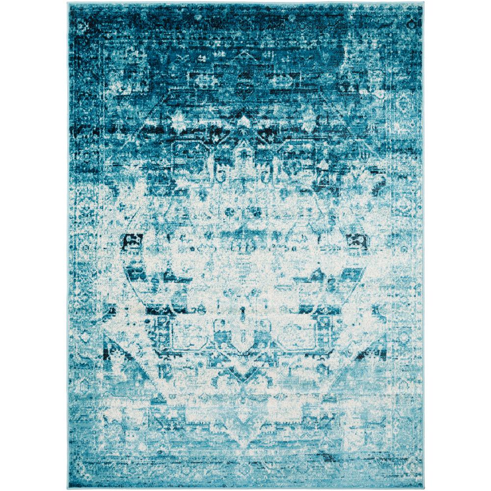 Artistic Weavers Madrid Aqua 7 Ft 10 In X 3
