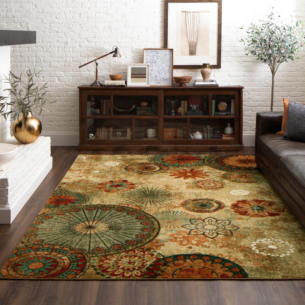 Mohawk Home Caravan Medallion Multi 6 Ft X 9 Indoor Area Rug 512903 The Depot - 6×9 Rug Under Queen Bed Mohawk Home Caravan Medallion Multi 6 Ft X 9 Indoor Area Rug 512903 The Depot - 6×9 Rug Under Queen Bed