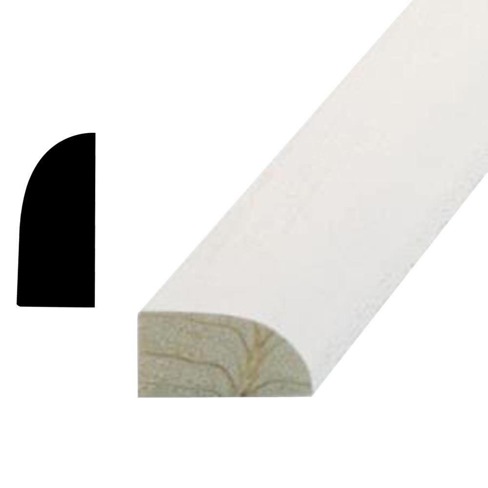 Primed Quarter Round Moulding Moulding & Millwork The Home Depot