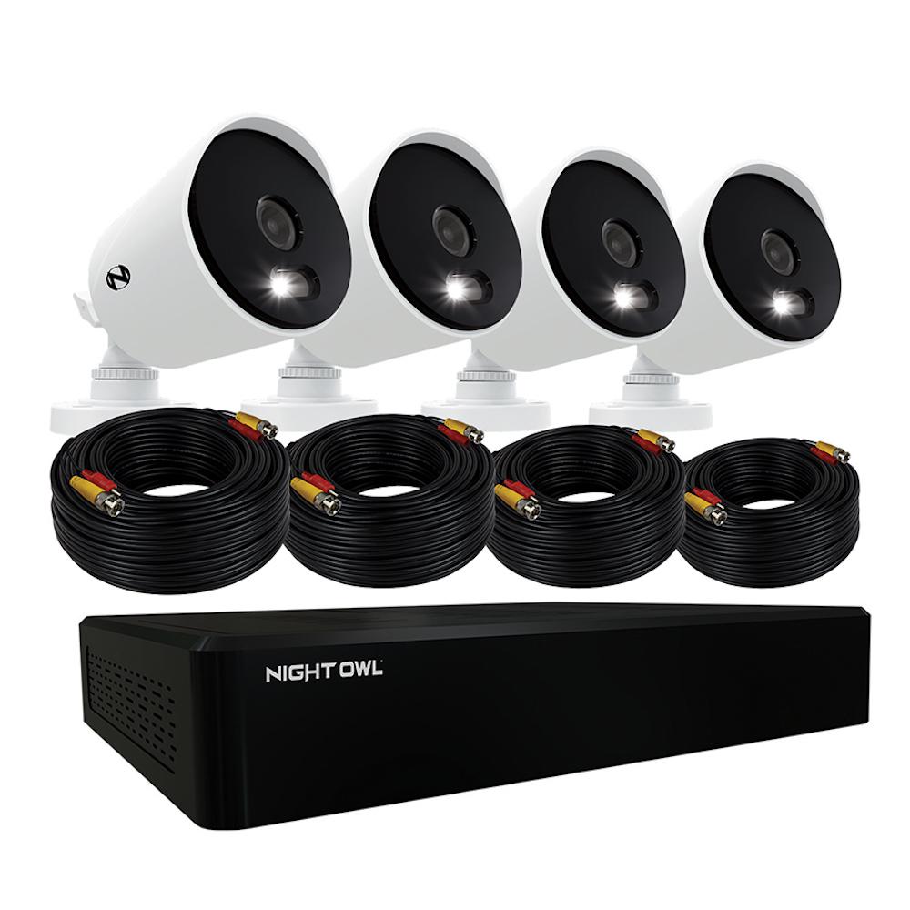 Night Owl 4k Ultra Hd Wired Security System 12 Channel Night Owl DP8 Series 12-Channel 4K Ultra HD Wired DVR Security System