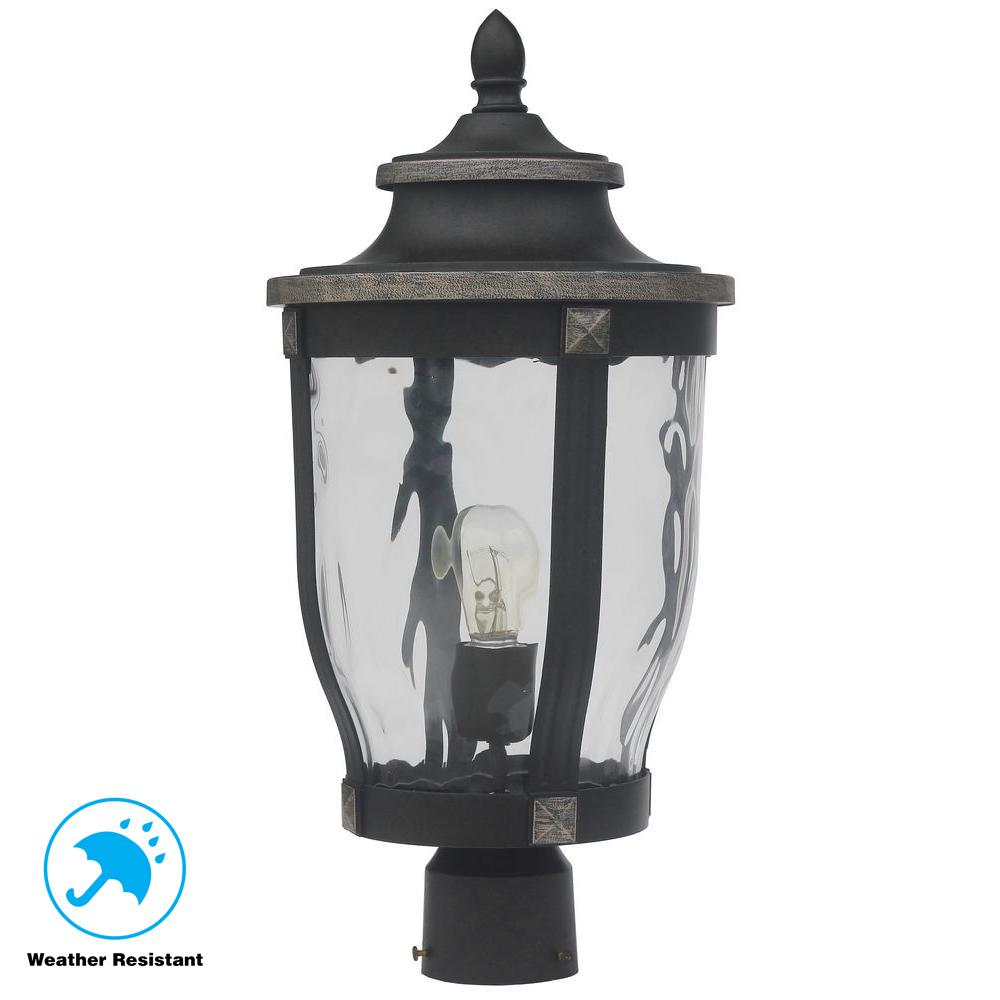 Post Light Outdoor Lighting Accessories The Mccarthy 1 Light Bronze Outdoor Post Mount