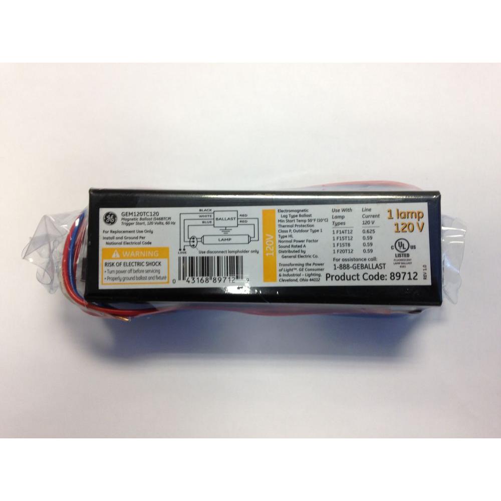 GE TriggerStart Ballast for T12 and T8 LampGEM220TS120DIY