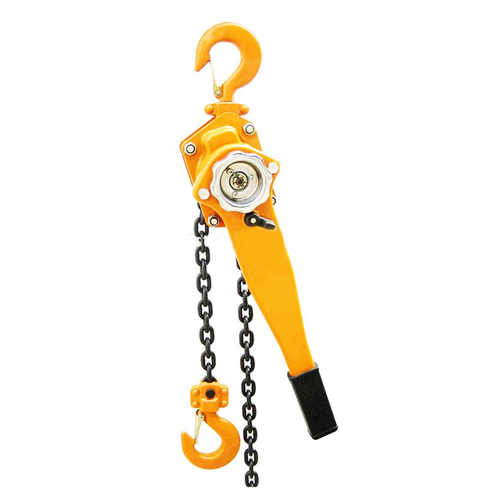 XtremepowerUS 3/4Ton Steel Block Chain Lever Hoist Puller Lifter 5 ft