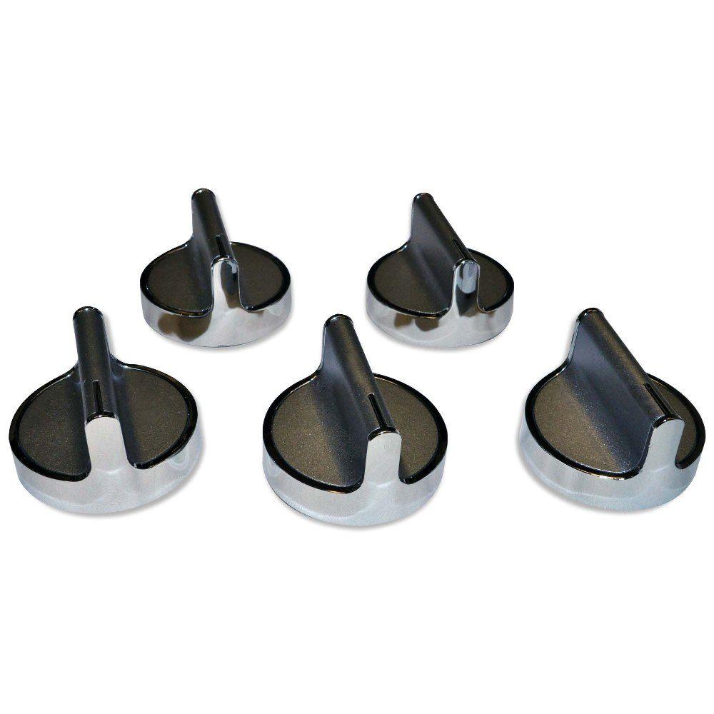 Knob Kit In Stainless Steel (5-Pack)