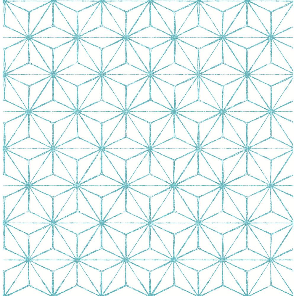 Turquoise Wallpaper Decor The Home Depot 8