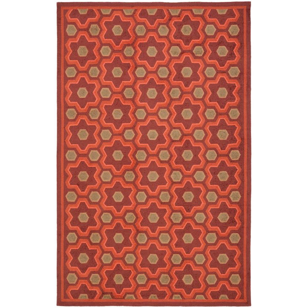 Safavieh Martha Stewart Puzzle Chocolate Cosmos Brown 4 Ft X 6 Martha Stewart Puzzle Chocolate Cosmos Brown 4 Ft X 6 Area Rug