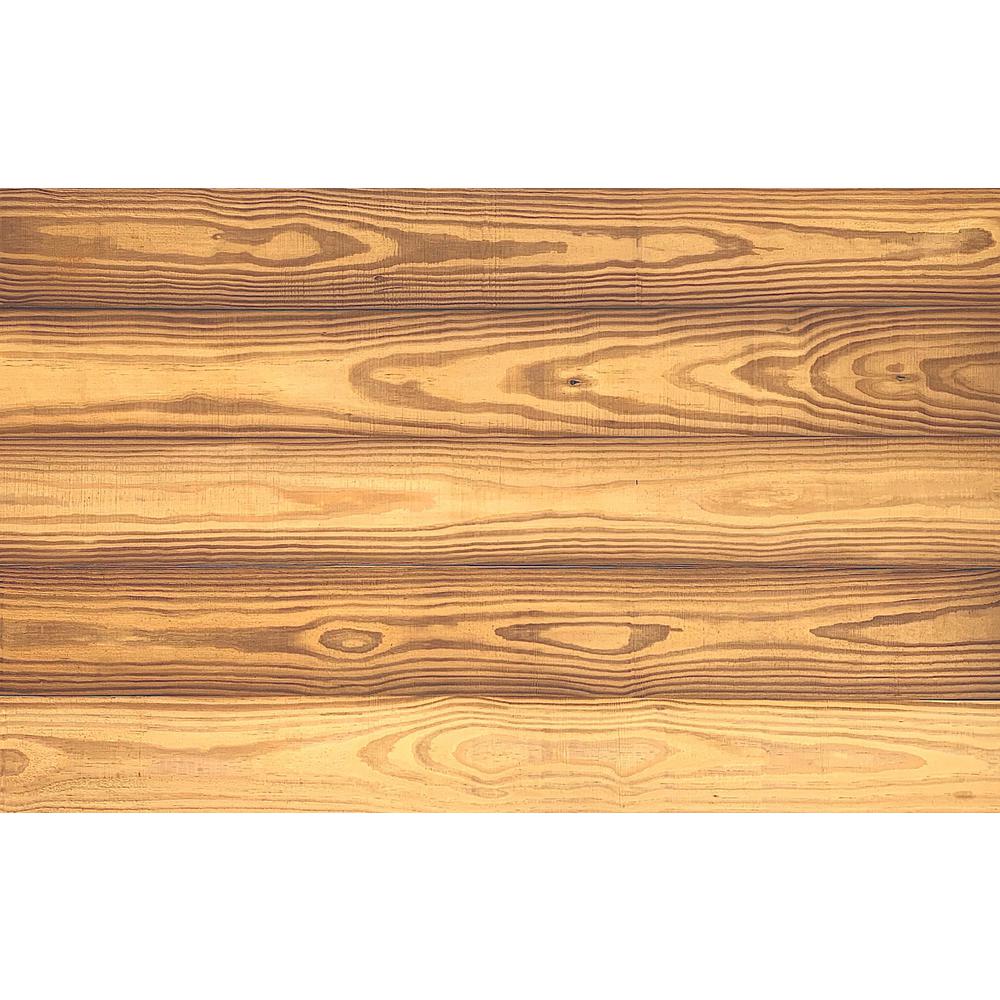 Easy Planking Thermo Treated 1 4 In X 5 In X 4 Ft Gold Color