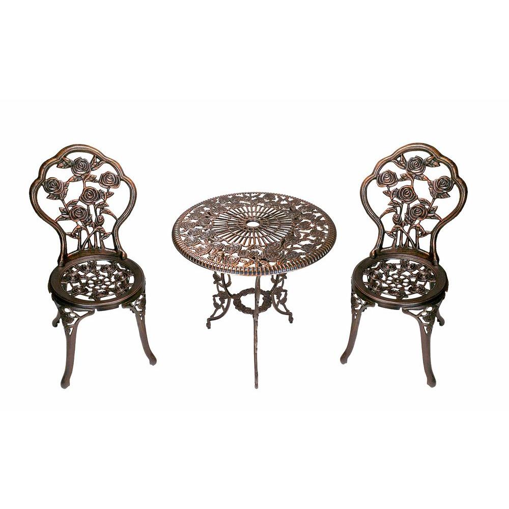 Rustic - Round - Bistro Table - Bistro Sets - Patio Dining Furniture ... Rustic - Round - Bistro Table - Bistro Sets - Patio Dining Furniture ...