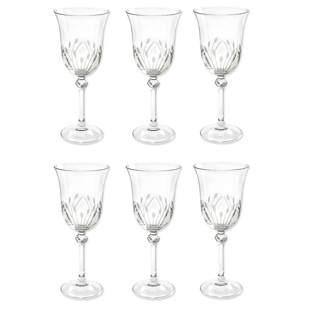 etched goblets