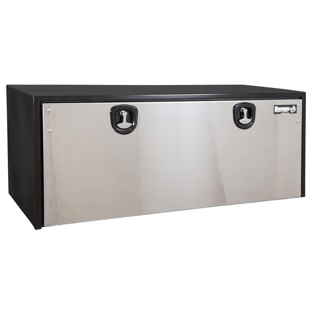 Buyers Products Company 24 In X 24 In X 60 In Gloss Black Steel